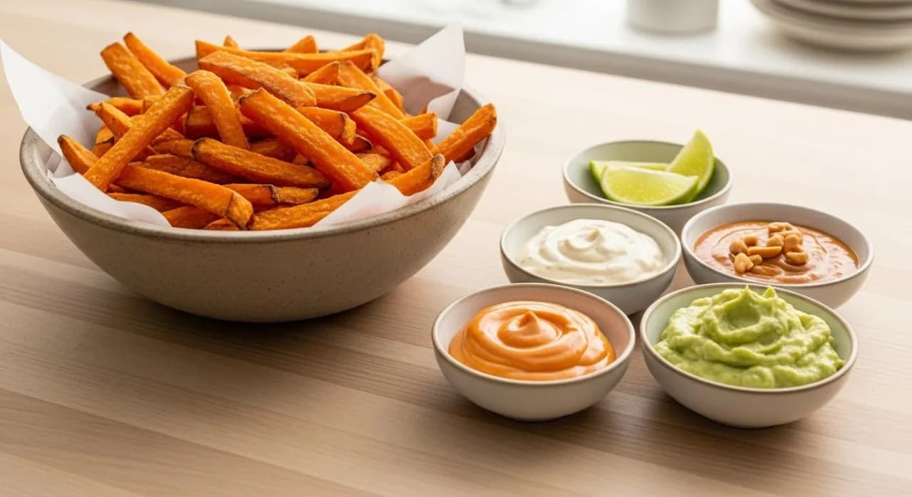 Sosy do frytek z batatów: Klasyczne i egzotyczne przepisy