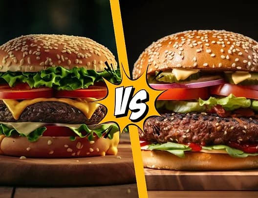 Hamburger vs Cheeseburger: Jaka jest kluczowa różnica?