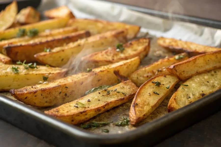 Frytki z piekarnika: Ile piec? Idealny czas i temperatura