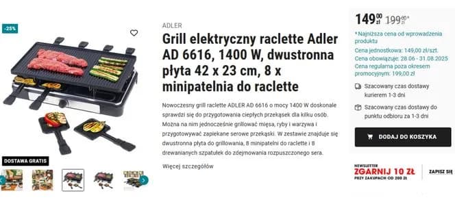 Grille elektryczne z Biedronki: Czy warto? Modele, ceny, opinie